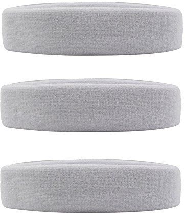 HANERDUN Sport Stirnband Damen Herren Schweißbänder Kopf Stirn Frottee Kopfband Sport für Laufen Fahrrad Joggen Tennis Fußball