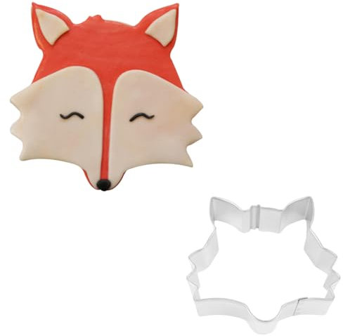 R&M Ausstechform Fuchs, Edelstahl, 8,9 cm