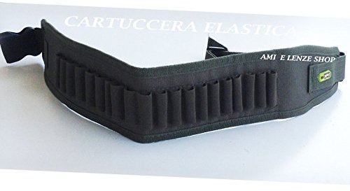 cartucciera calibro 30/06 cartuccera elastica porta proiettili carabina caccia