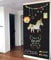 Magnet-Tafel-Folie Farbe: schwarz | 40 Größen | Preis-Leistung Top beschreibbar, abwischbar, magnetisch | Kreide Tafel Magnet Folie (150x60cm)