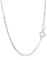 NKlaus 38cm Figarokette 925 Silber elegante Halskette Breite: 1,5mm Collier 1,7g federleicht 8963