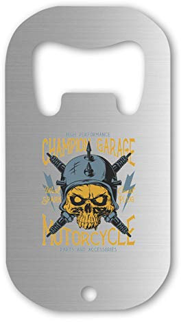 High Performance Chambion Garage Biker Skull Apri bottiglia