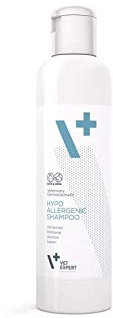 VETEXPERT Hypoallergenic Shampoo 250ml Dermokosmetisches TierpflegeShampoo mit empfindlicher Haut, Anfälligkeit für Reizungen, Gefühl, Tauschung oder Unverträglichkeit anderer Shampoo