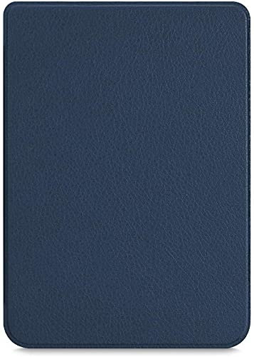 Powerdirect - Coque Housse pour Vivlio Touch Lux 4/5/HD Plus - Bleu - Dure - Flip Cover - Mise en sommeil/réveil automatique - Protège et améliore l'expérience de lecture