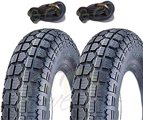 ECOVELO 2 Reifen 3.50-8 6 PR PF145 für Vespa VBB VNB VBA VNA VB1T GL 125 150 - Ganzjahresreifen - Tube Type