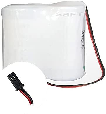 Maxxistore - Saft batteria litio sirena allarme antifurto Compatibile AVS Cityws 1164101 7,2V 13ah - 2LSH20 - ER34615M - Connettore Amp Modu II 280358