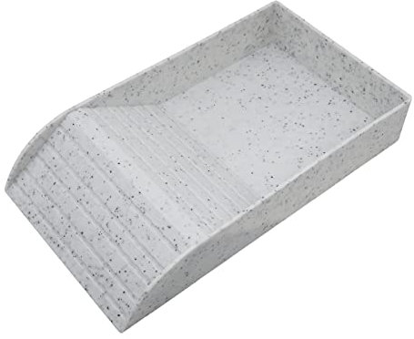 MUALROUS Grande Mangeoire pour Reptiles Avec Rampe Et Plateforme De Prélascation Bol de Nourriture Et d'Eau En Plastique pour Tortue Avec Rampe pour Lézards Amphibiens Bain d'Habitat