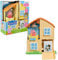 Toomies Peppa’s House Bath Playset Peppa Pig Toy Window Sprinklers and Washing Machine - Working Shower and Tub Kids Aged 18 Months and Above, Multicolor