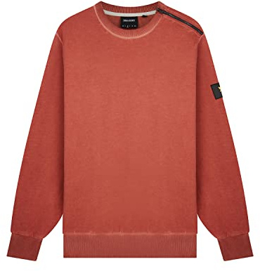 Lyle&Scott Ml1841V W834 Col Washed Arancione Arancione/M