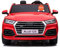 BABYCAR Macchina Elettrica per Bambini 2 posti AUDI Q5 (Rosso) - Auto elettrica per bambini 2 posti con licenza ufficiale 12V con Telecomando 2.4 GHz Porte Apribili con MP4