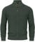 Indicode Herren INLayton Strickjacke mit Stehkragen und Reißverschluss | Cardigan Feinstrickjacke für Männer Army, L