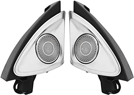 Akozon Rotierender 4D-Hochtöner mit 64 Farben und LED-Umgebungsbeleuchtung für C-Klasse W205 Limousine Facelift 2019–2021