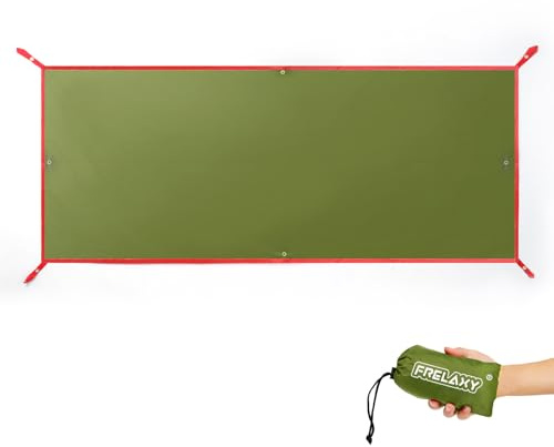 Frelaxy Tent Footprint, Waterproof Camping Tarp, Durable Tent Floor to Elevate Your Camping, Hiking, Backpacking, Hammock, Beach Experience
