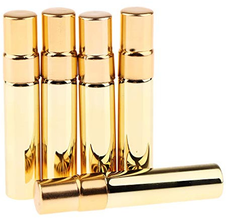 Amagogo Luxuriöse Glasflasche für Parfüm und Kosmetik, Edel