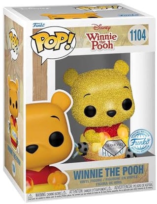 Funko Pop! Disney : Winnie l'ourson avec pot de miel *Diamond Glitter* (Hot Topic Exclusive)