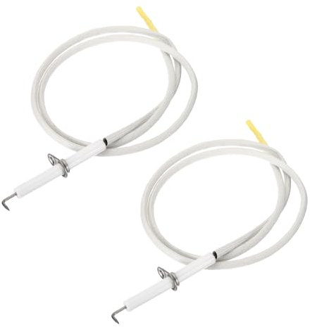 PATIKIL 2pz Ceramica Scintilla Elettrodo Accenditore con Filo Pb Ricambio per Bbq Grill e Gas Grill Modelli