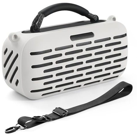 Fiorky Schutzhülle aus Silikon, kompatibel mit tragbaren Bose SoundLink Max BT-Lautsprechern, stoßfeste, Flexible Tragetasche, Kratzfest, Schutzhülle, Ant-Drop-Hülle