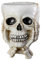 Horror-Shop Totenkopf Schüssel für Krimskrams 22cm