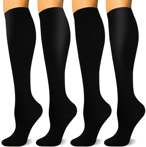 Campsnail Kompressionsstrümpfe Damen und Herren Bunte Stützstrümpfe Kompressionssocken für flug Sport Reisen Laufen