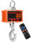 Bilancia a gancio portatile/bilancia per gru digitale, bilancia elettronica portatile ad alta precisione con visualizzazione diretta e telecomando,2000kg-Orange