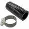 8mm (5/16) ID Black Car Silicone Rubber Hose End Cap with Clamps Silicone Reinforced Blanking Cap