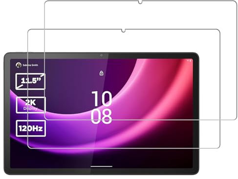 2 Pack for Lenovo Tab P11 (2nd Gen) Screen Protector Tempered Glass, Anti Scratch, Bubble Free