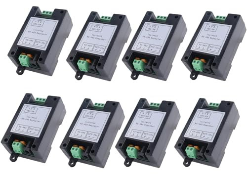 XUJIAN 8X Amplificateur de Signal Rs485 Amplificateur de Répéteur de Signal Amplificateur de Signal Répéteur Rs485 Prolongateur de Distance D'Isolateur