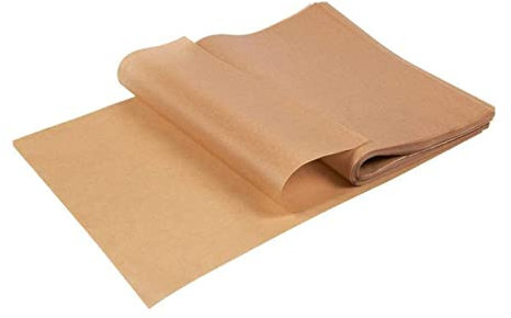 MOLUCKFU 100pcs Non-Stick Air Fryer Papers Baking Paper for Oven and Air Fryer Disposable Liners for Roasting and Baking