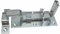 Türschloßriegel Türriegel Schubriegel (1, 100 Gekröpft Weiss)