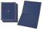 12er Set Hochwertige Urkundenmappen von Best Paper Greetings - DIN-A4 Blau/Silber- Ideal für Zertifikate, Dokumente, Zeugnisse, Auszeichnungen