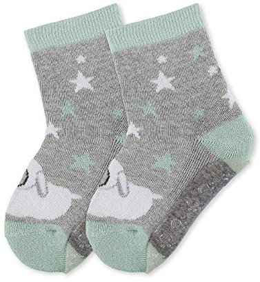 Sterntaler Jungen Fli Fli Air Stanley Socken, Silber Mel., 27-28 EU