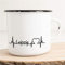 Huuraa Emaille Tasse Leipzig Geschenk Kaffeebecher Vintage 300ml Leipzig Geschenkidee