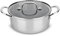 Livington Titan Pot 2,3L - beschichteter Edelstahl Kochtopf 20 cm mit Diamant-Antihaft-Veredelung – backofenfester Kochtopf für alle Herdarten