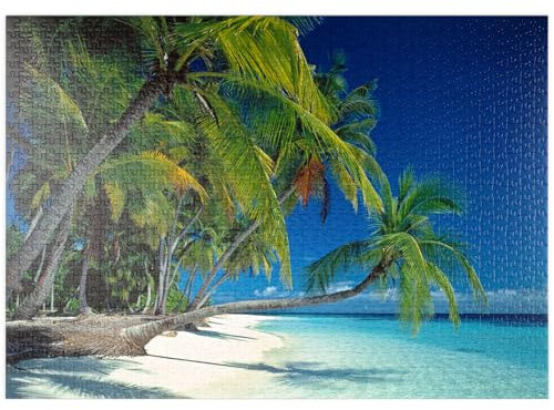MyPuzzle Urlaubsparadies, Malediven - Premium 1000 Teile Puzzle - MyPuzzle Sonderkollektion von Puzzle Galaxy