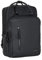 New Rebels William Milwaukee 18L Rucksack - 15,6-Zoll-Laptopfach mit wasserdichtem Reißverschluss - Gepolsterte Rückengurte - Stiftfach an der Vorderseite - Wasserfestes Material - Schwarz