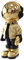 Dosker Astronauten-Statuen Raumfahrer Skulptur Polyresin Kunst Geschenke Gold Figur Ornament Raumdekoration für Männer, Zuhause und Handwerk Desktop-Accessoires Tischdekoration, Büro, Bücherregal
