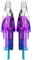CNC Tattoo Nadeln 20 Stück Tattoo Needles Cartridges 7RM Professionelle Patronen Nadeln # 10 Bugpin 7 Round Magnum M-Taper mit Membran Einweg EN04B-20-1007RM-M