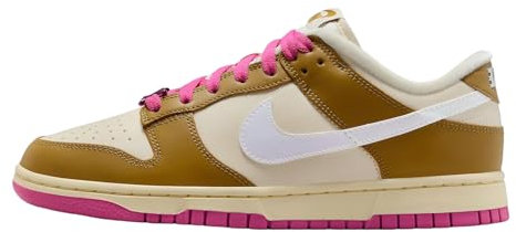 Nike Dunk FD8683-700 SE - Scarpe Basse da Donna, Colore: Marrone (Bronzo) / Rosa (Playful Pink) / Beige (Alabastro) / Bianco (Coconut Milk), Taglia 43, 41 EU, Bronzo Latte di Cocco, 41 EU