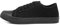 Red Fish Meru Womens Black Lace Up Canvas Shoe - Size 6 UK - Black