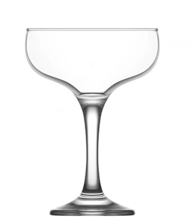 LAV 3X Misket Champagne Cocktail Saucer Vintage Glass Martini Coupes 235ml/8oz