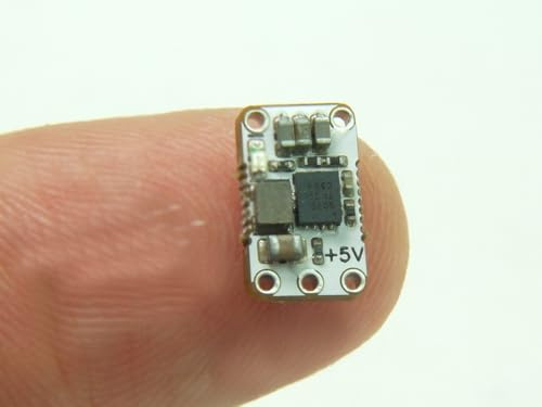 POPESQ® 1 x Konverter DC / DC Buck-Boost 1 A (1000 mA), Eingang 2 V-16 V, Ausgang 5 V (1 % Genauigkeit), Micro 11 mm x 7 mm #A6681