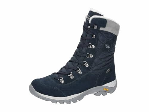 Brütting Damen Fenella Schneestiefel, Marine Grau, 41EU