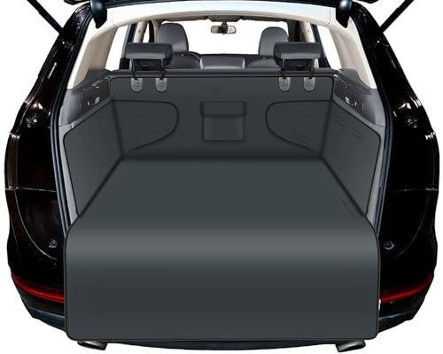 Hundematte im Kofferraum Eines Autos für Citroen C4 Grand Picasso 2013-2019,Hundematte im Kofferraum Eines Autos Auto Schutzmatte Schondecken