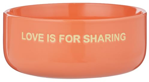 BUTLERS Schüssel 0,72l Porzellan Love - GOOD VIBES -Schale Scandi Pastel | Müslischale für Frühstück & Poke Bowls | Suppenschale für Desserts & Salate | Spülmaschinengeeignet