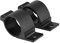 Keenso 2pcs Supports de Montage de Barre, Colliers de Fixation pour Barre de Fixation en Alliage d'Aluminium pour Projecteur de Voiture à Barre Lumineuse à LED (2.5Inch)