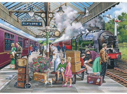 The House of Puzzles - No.16 in the Find the Difference's Collection - Ready to Roll Jigsaw Puzzle - 1000 Piece Single Puzzle