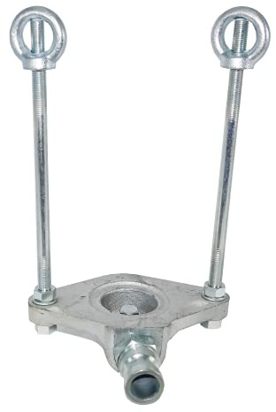 Druckflansch mit Zugstangen und Kupplung NW35 Passend Putzmaschine PFT G4 Verputzmaschine Ersatzteile mit Mutter M16