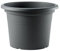 Decorspace Pot rond en plastique Cylindre Basic coloré pour jardin plantes et fleurs (Made in Italy) Anthracite 60 cm