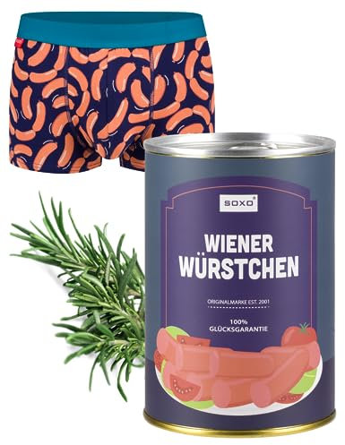 soxo Dose Boxershorts Herren Unterhosen Lustige Geschenke Für Männer Würstchen L