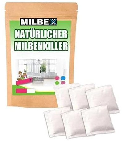 MILBEX Anti Milben Pads Kissen Flöhe Natürlicher Milbenkiller